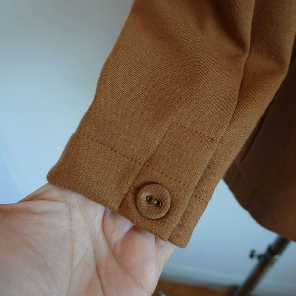 Suzie Kondi Three Button Blazer Camel Size XS NWT - Picture 9 of 13